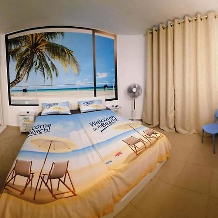 פלאיה פראיסו Blue Bay Paradise - Beach Front Apartment With Sea View מראה חיצוני תמונה