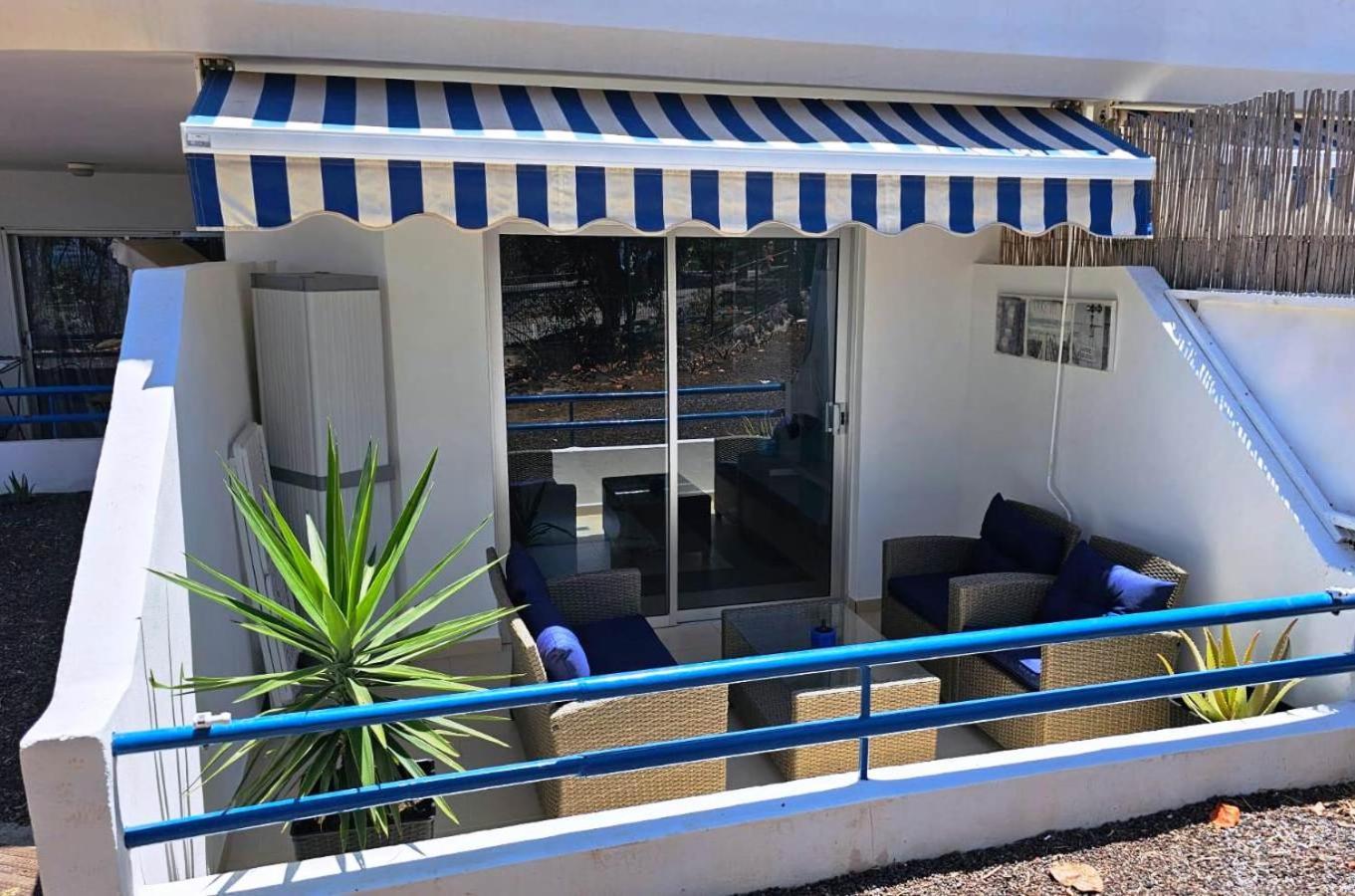 פלאיה פראיסו Blue Bay Paradise - Beach Front Apartment With Sea View מראה חיצוני תמונה