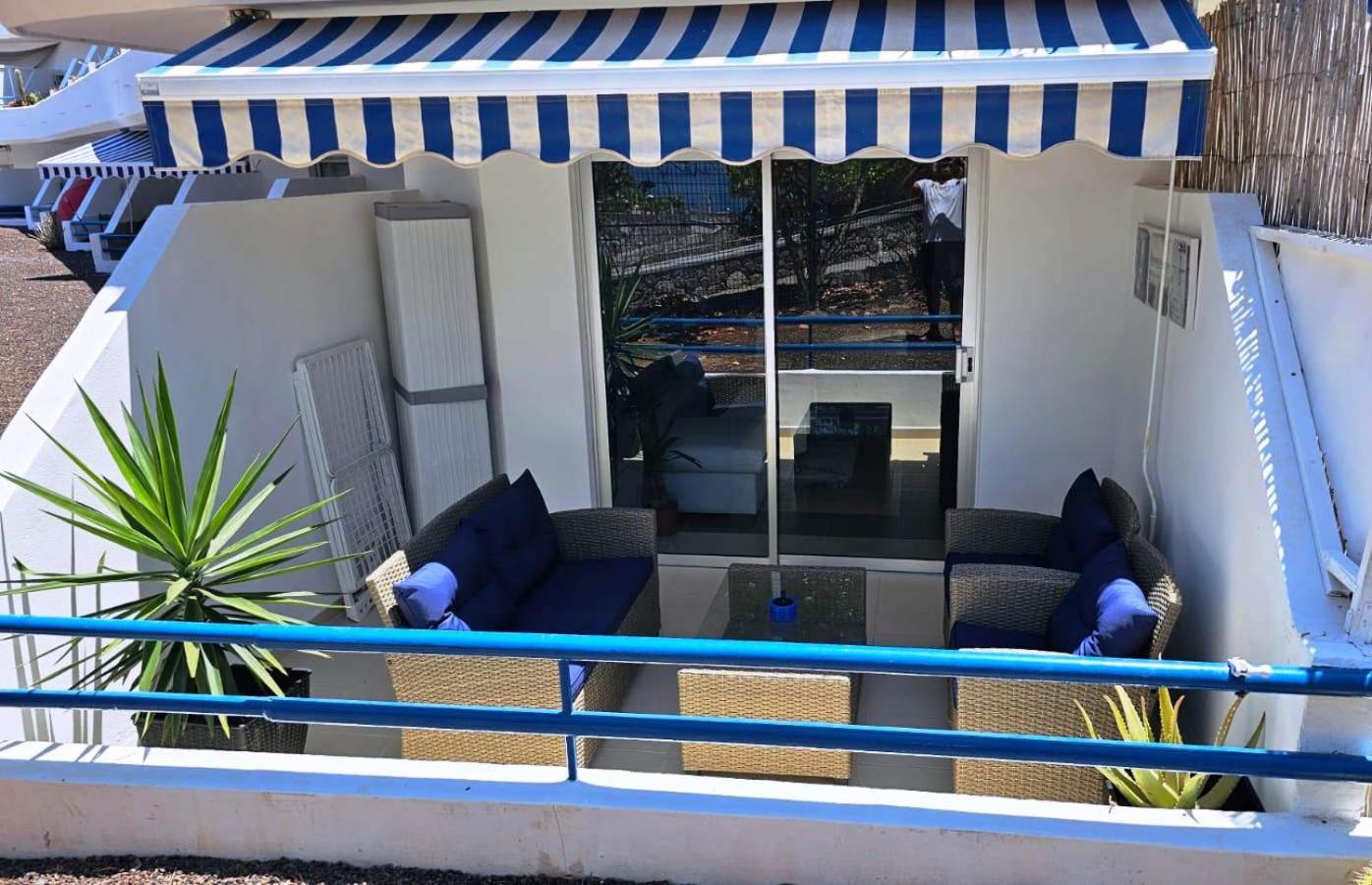 פלאיה פראיסו Blue Bay Paradise - Beach Front Apartment With Sea View מראה חיצוני תמונה